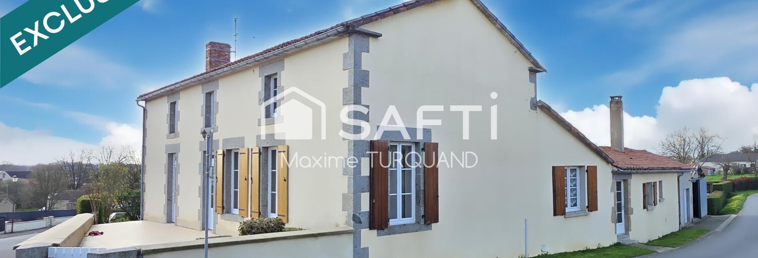 Maison 7 Pièces 173 m² à vendre à La Forêt-sur-Sèvre (79380)