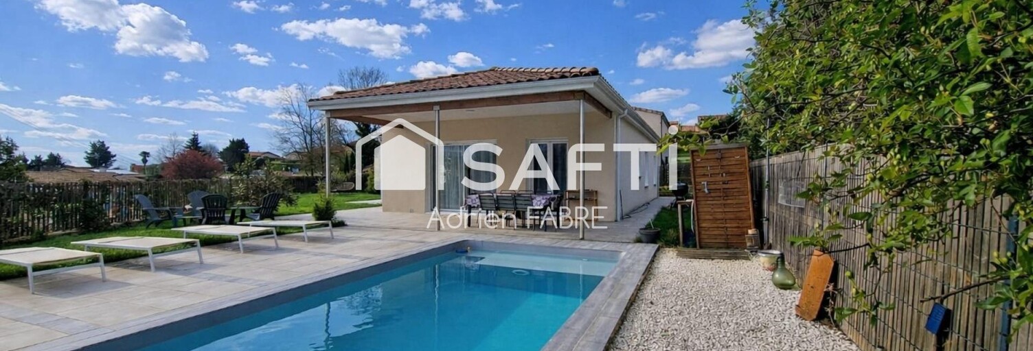 Maison 4 Pièces 100 m² à vendre à Drémil-Lafage (31280)