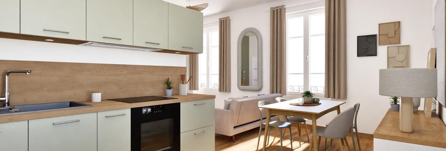 Appartement 2 Pièces 38 m² à vendre à Vernon (27200)