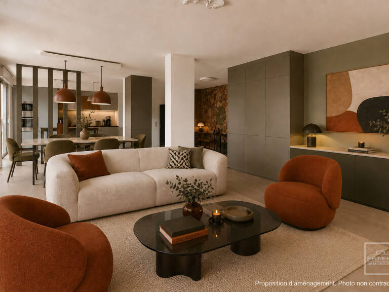 LYON 6, 100m², BALCONS, POSS. GARAGE — photo 1
