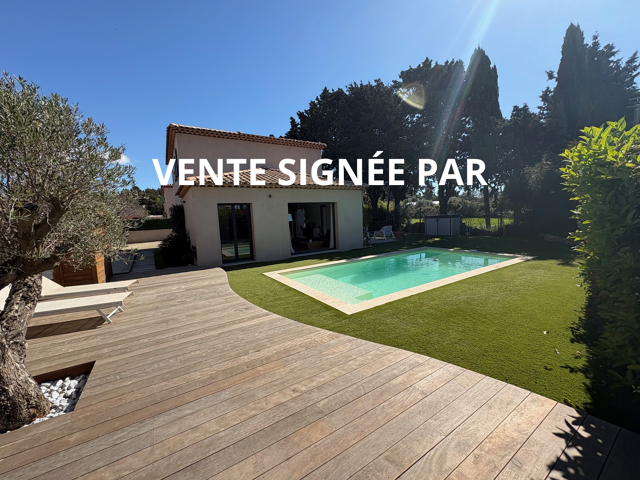 VILLA RECENTE 4 CHAMBRES + BUREAU + GARAGE + PISCINE — photo du bien