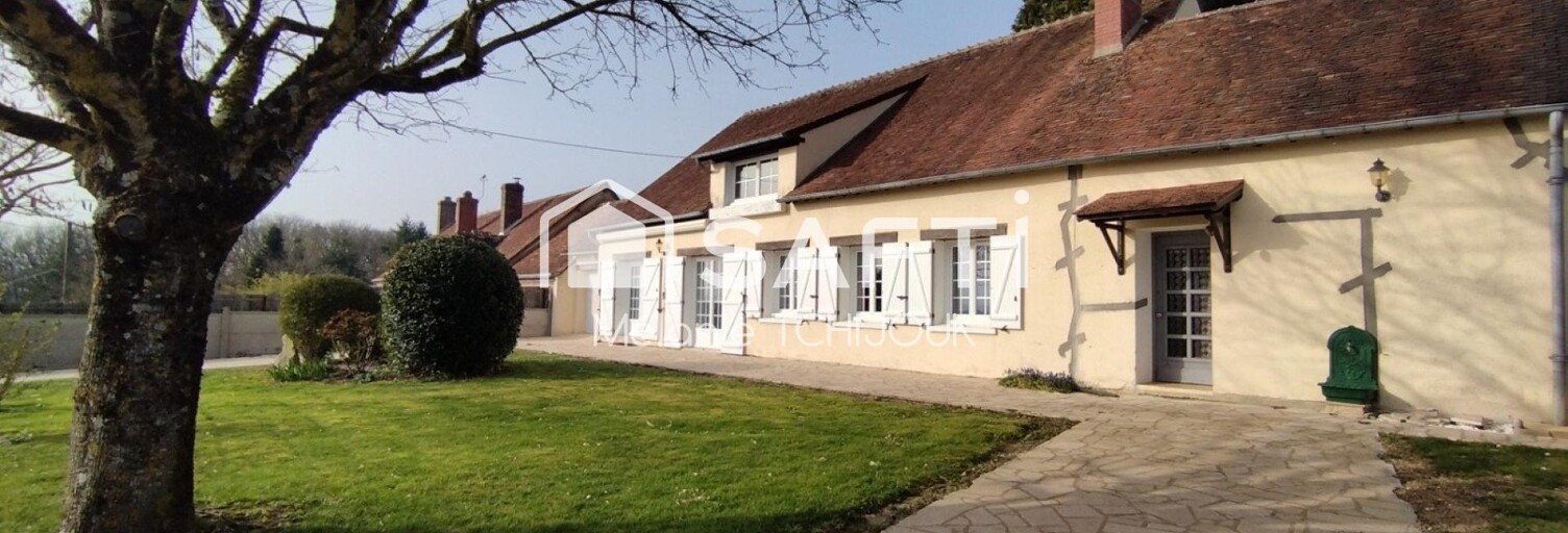 Maison 5 Pièces 155 m² à vendre à Saint-Maurice-sur-Aveyron (45230)