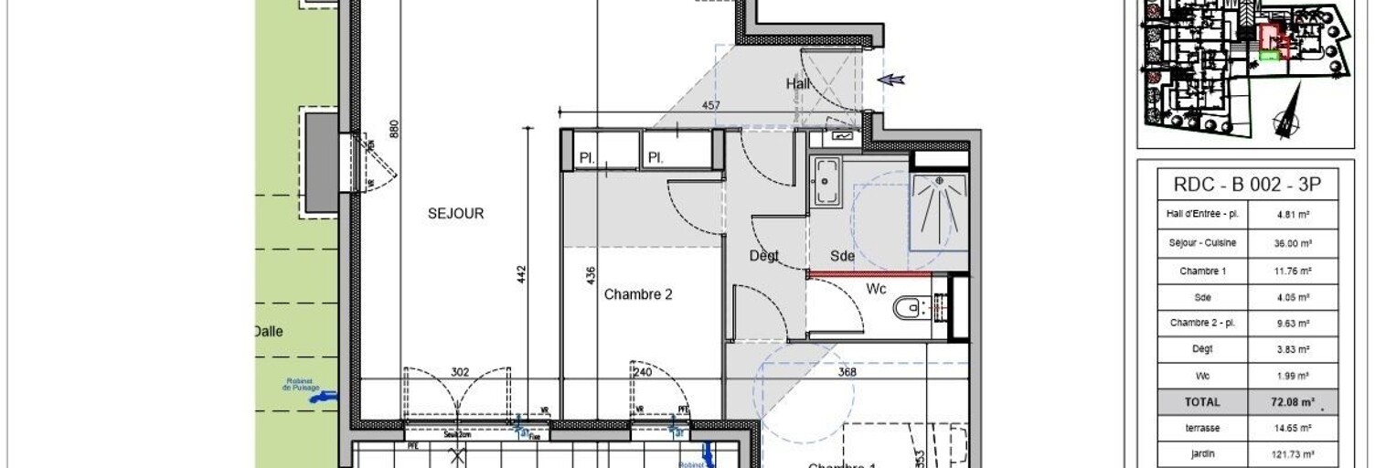 Appartement 3 Pièces 72 m² à vendre à Antibes (06600)