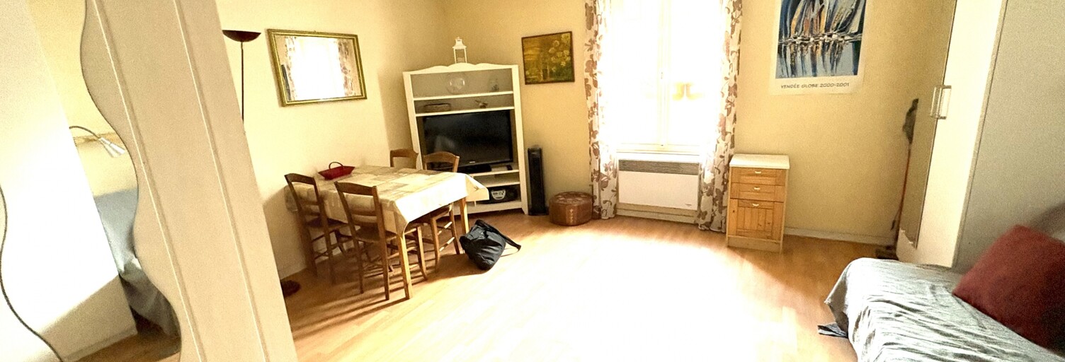 Appartement 1 Pièce 27 m² à vendre à Les Sables-d'Olonne (85100)