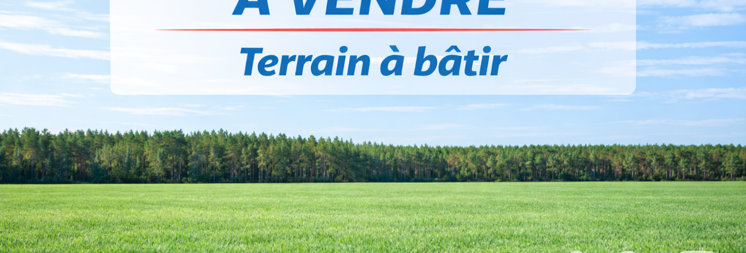 Terrain  1835 m² à vendre à Budos (33720)