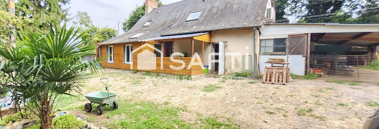 Maison 5 Pièces 95 m² à vendre à Saint-Michel-de-la-Roë (53350)