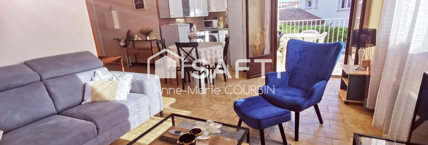 Appartement 2 Pièces 46 m² à vendre à Valras-Plage (34350)