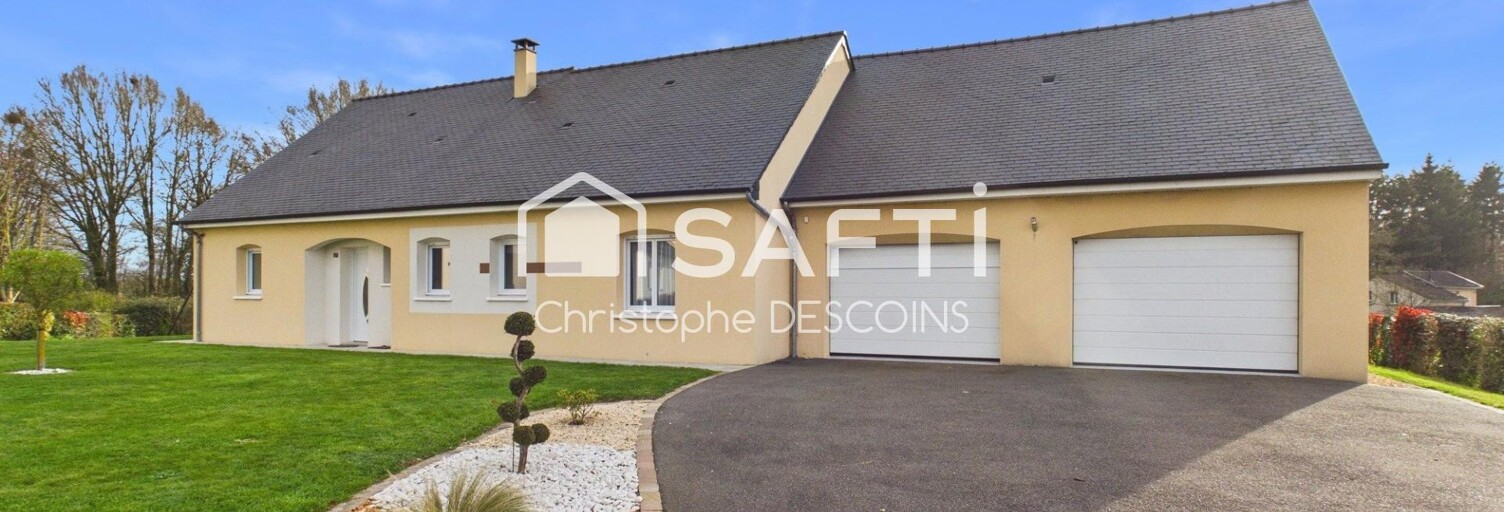 Maison 7 Pièces 130 m² à vendre à Marcillé-la-Ville (53440)