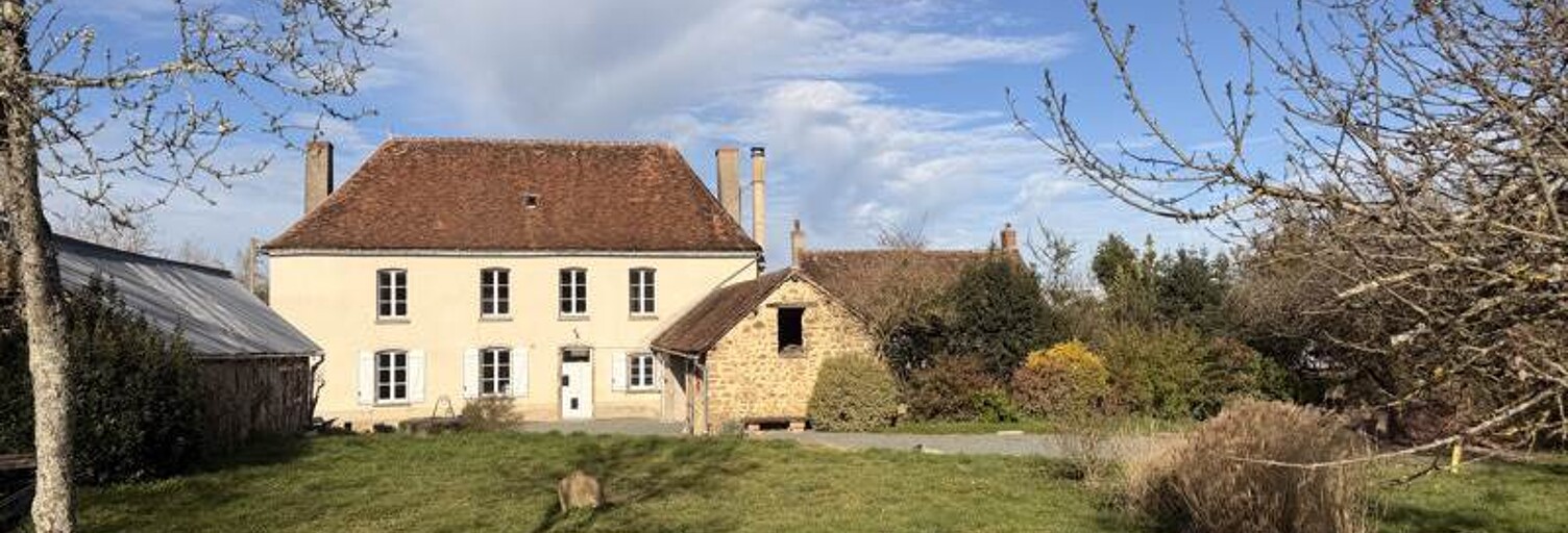 Maison 6 Pièces 196 m² à vendre à Montchevrier (36140)