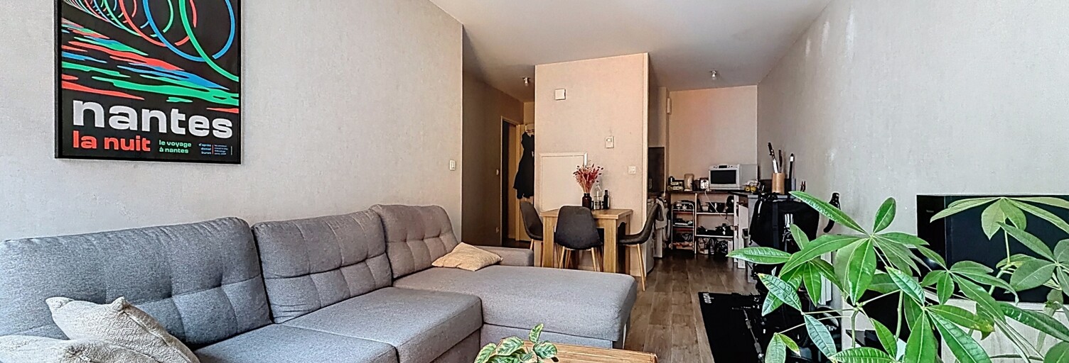 Appartement 2 Pièces 41 m² à vendre à Nantes (44000)