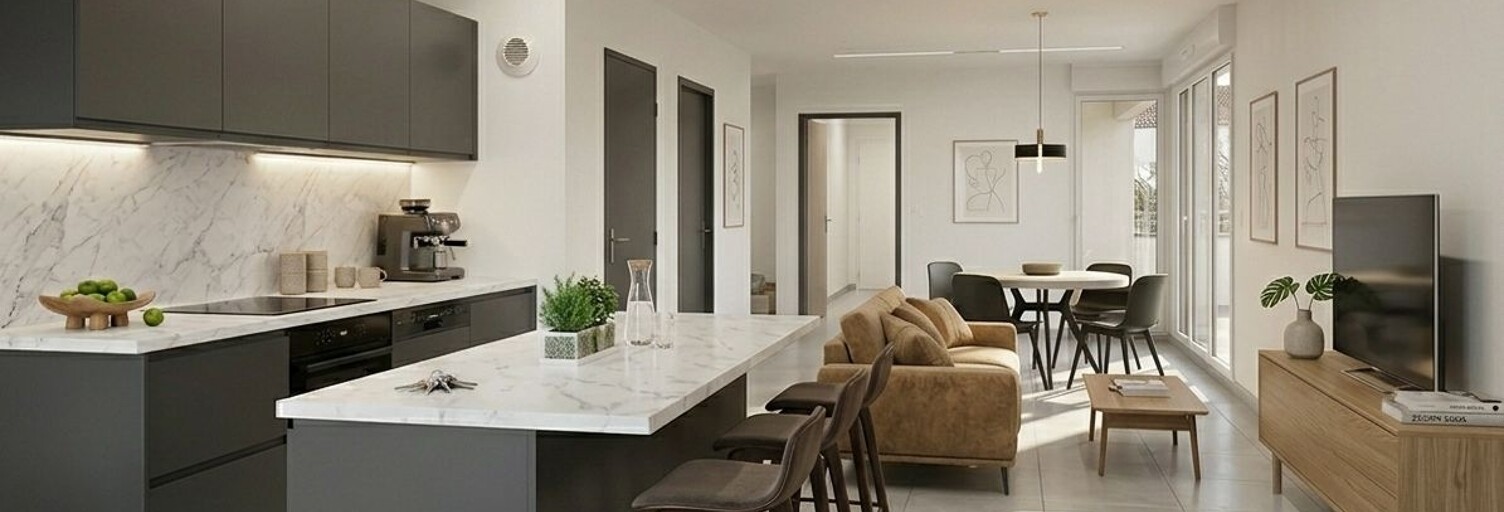 Appartement 3 Pièces 68 m² à vendre à Villeurbanne (69100)