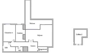 Appartement 2 Pièces 48 m² à vendre à Cachan (94230)