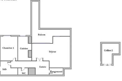 Appartement 2 pièces 185000 €