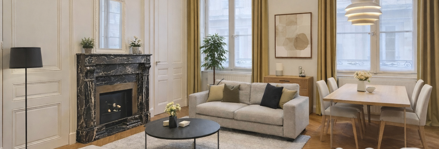 Appartement 3 Pièces 58 m² à vendre à Lyon 2 (69002)