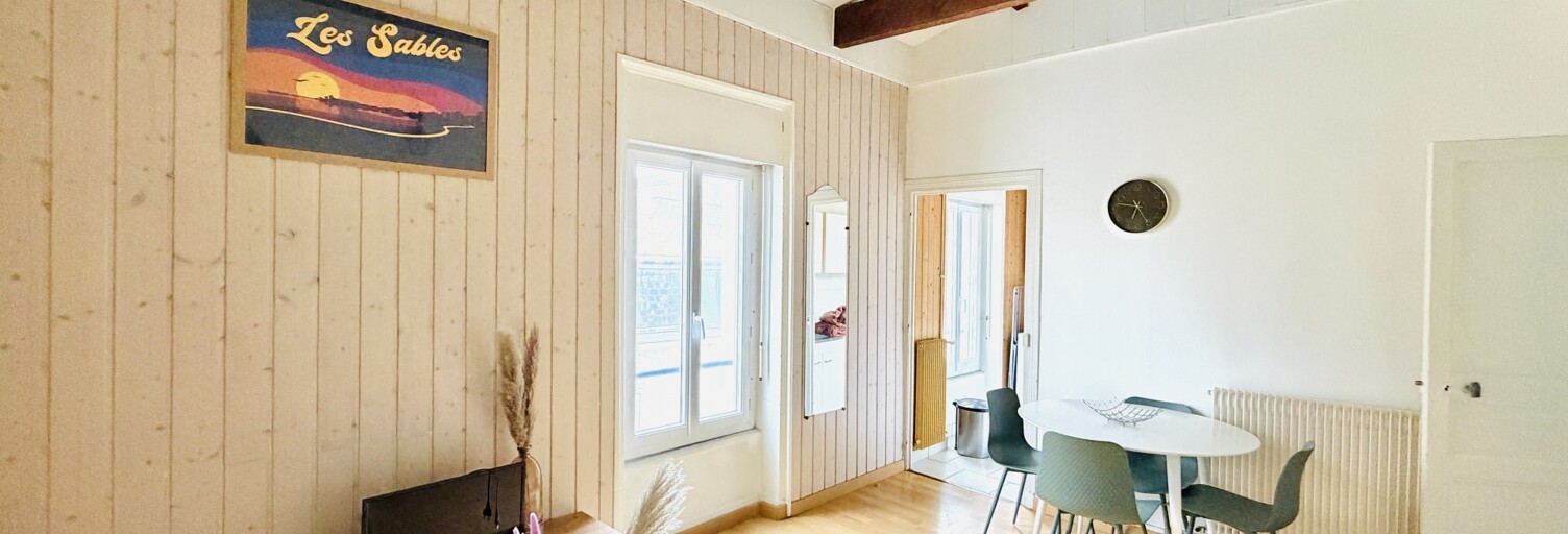 Appartement 3 Pièces 28 m² à vendre à Les Sables-d'Olonne (85100)