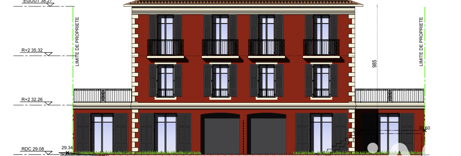 Terrain  235 m² à vendre à Menton (06500)