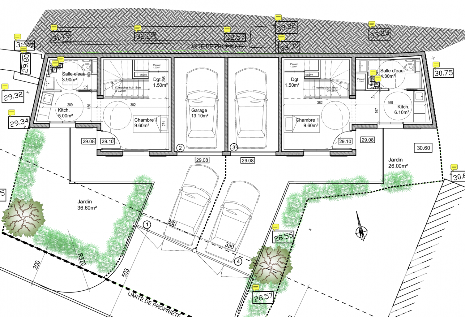 Vente Terrain à bâtir 235 m&sup2; — photo 1