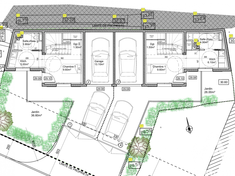 Vente Terrain à bâtir 235 m&sup2; — photo 1