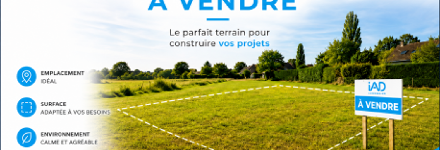 Terrain  1923 m² à vendre à Clermont (60600)