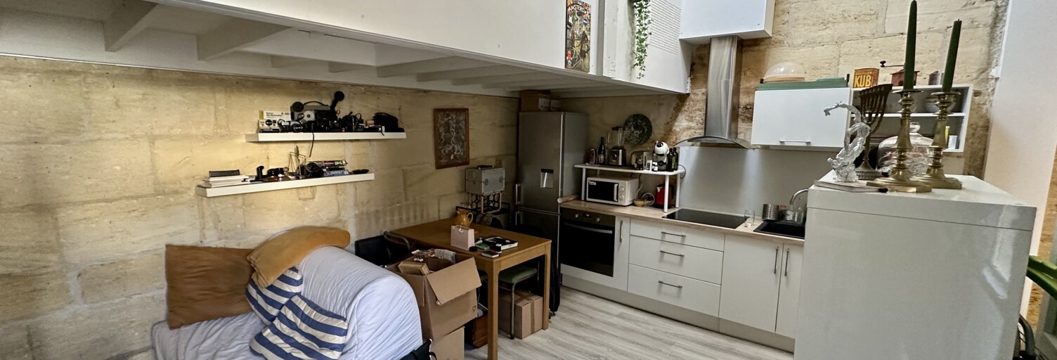 Appartement 2 Pièces 27 m² à vendre à Bordeaux (33000)