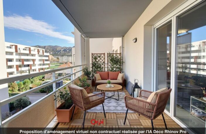 appartement - T3 - grande terrasse stationnement, lumineux, résidence récente — photo 2