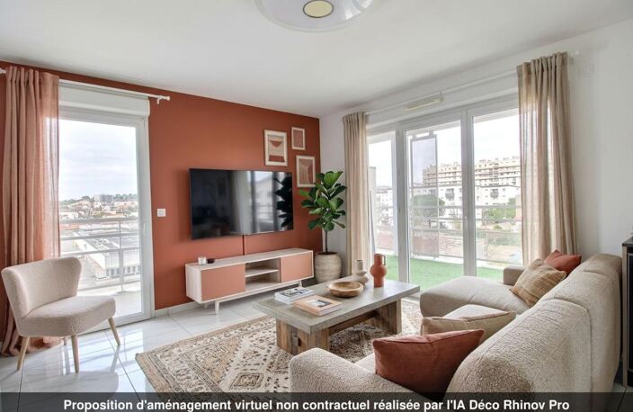 appartement - T3 - grande terrasse stationnement, lumineux, résidence récente — photo 3