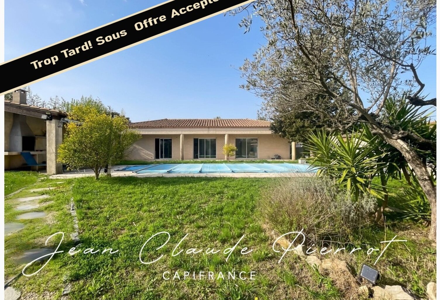 Maison à vendre 6 pièces avec Hangar indépendant et piscine CLARENSAC (30) — photo 1