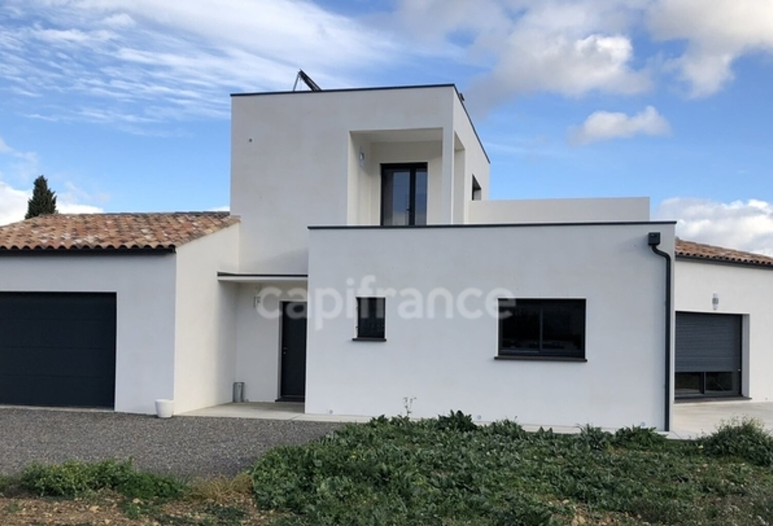 Villa d'architecte  20km de CARCASSONNE de 186,80m2 habitable sur terrain de 1926m2 — photo 1
