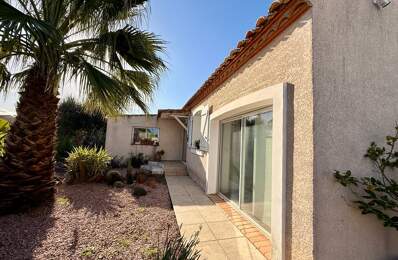 Maison plain-pied à RIEUX MINERVOIS 78m2 habitables, un  gite de 50m2 sur terrain 725m2, piscine — photo du bien