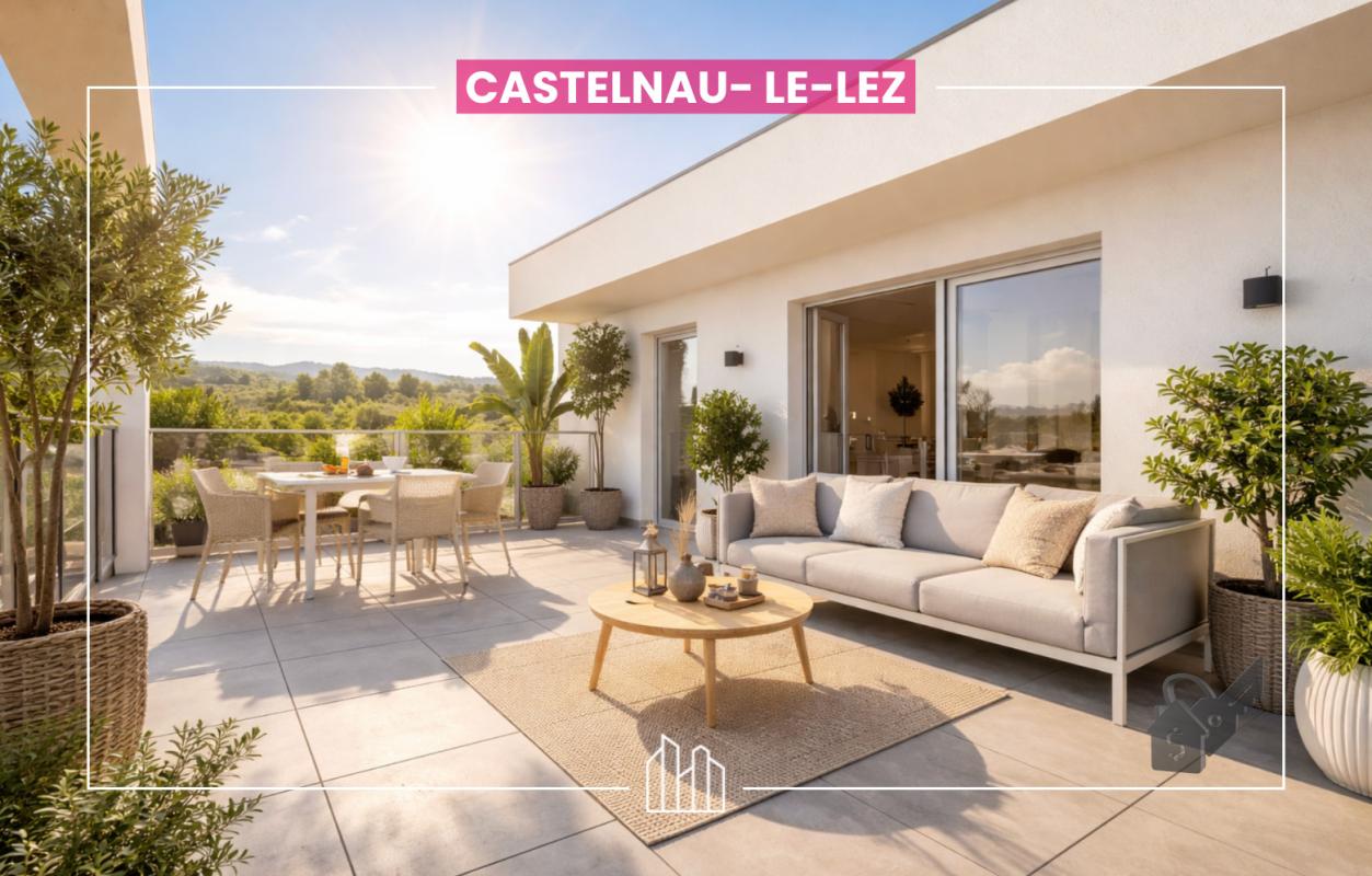 Appartement  T3 à vendre Castelnau-le-Lez 34170
