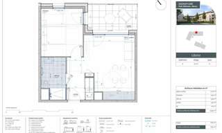 Appartement 2 Pièces 39 m² à vendre à Nancy (54000)