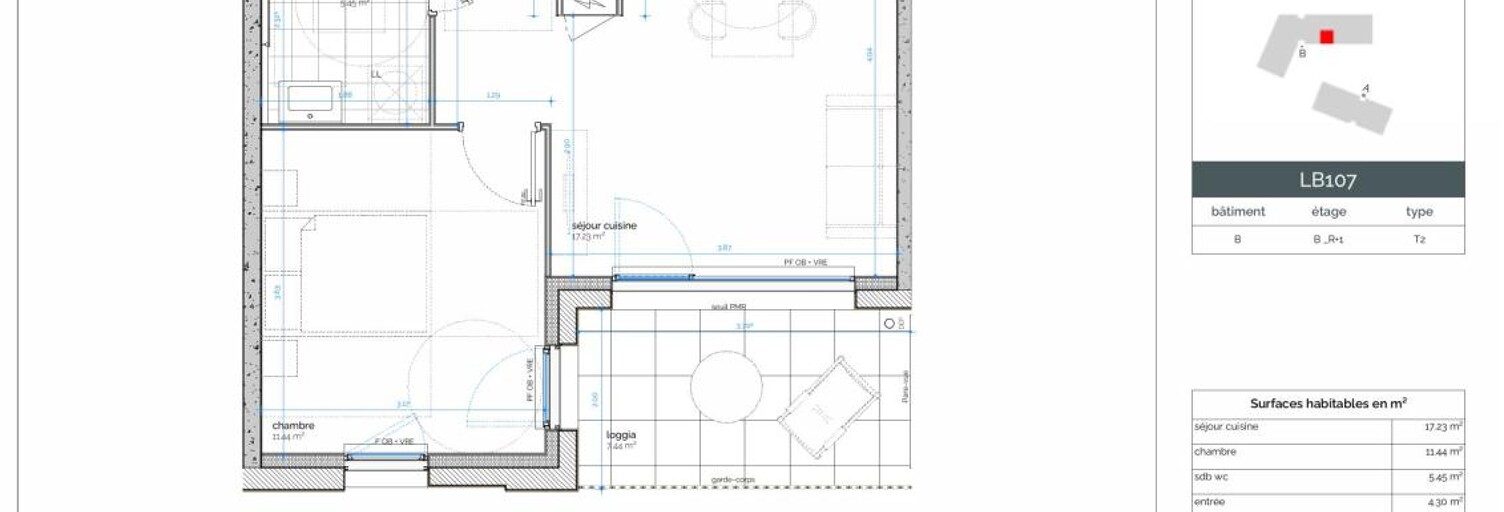 Appartement 2 Pièces 39 m² à vendre à Nancy (54000)