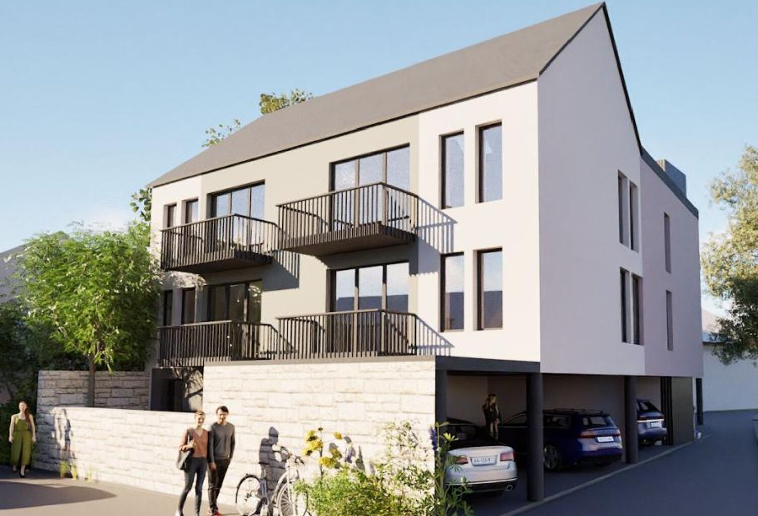 SAINT-RENAN - Appartement neuf T3 duplex — photo 1