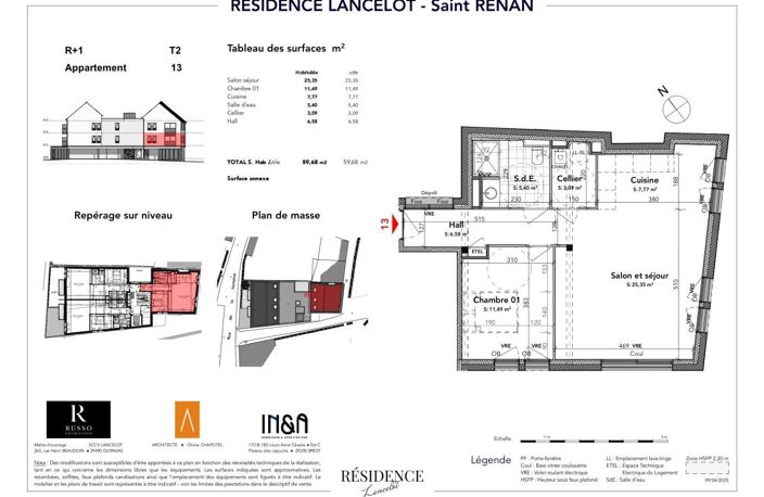 SAINT-RENAN - Appartement neuf T2 avec balcon — photo 2