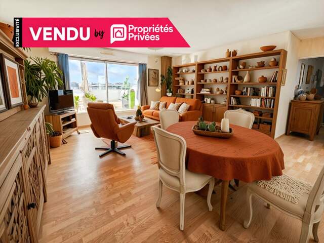 Appartement T4 au dernier étage avec terrasse et balcon - Secteur Louis Gain à Angers — photo du bien