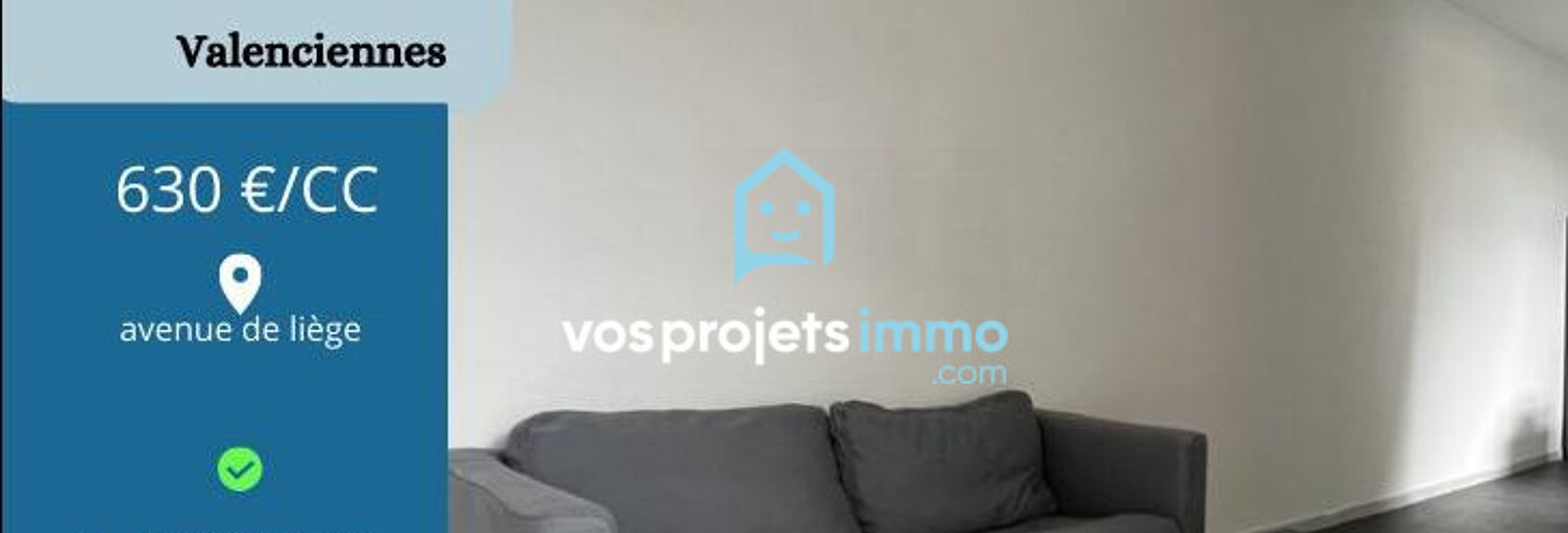 Appartement 3 Pièces 48 m² à louer à Valenciennes (59300)