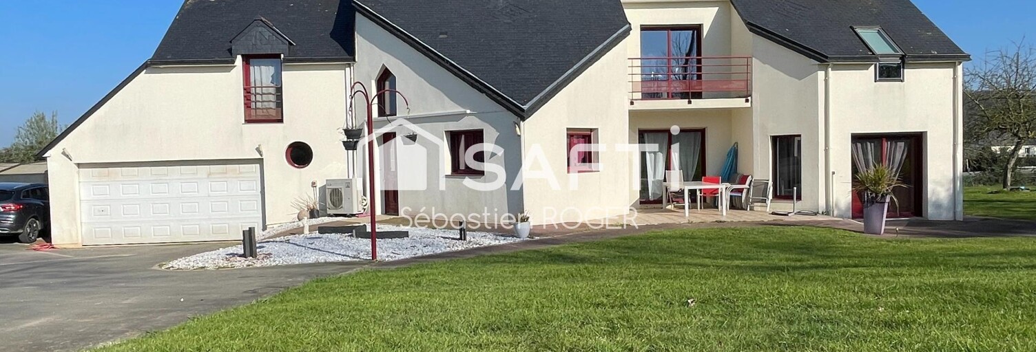 Maison 8 Pièces 195 m² à vendre à La Haie-Traversaine (53300)