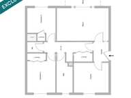 T3 lumineux avec balcon, loué, investissement sécurisé — photo 4