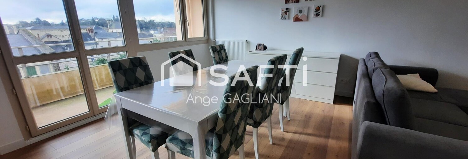 Appartement 2 Pièces 58 m² à vendre à Laval (53000)