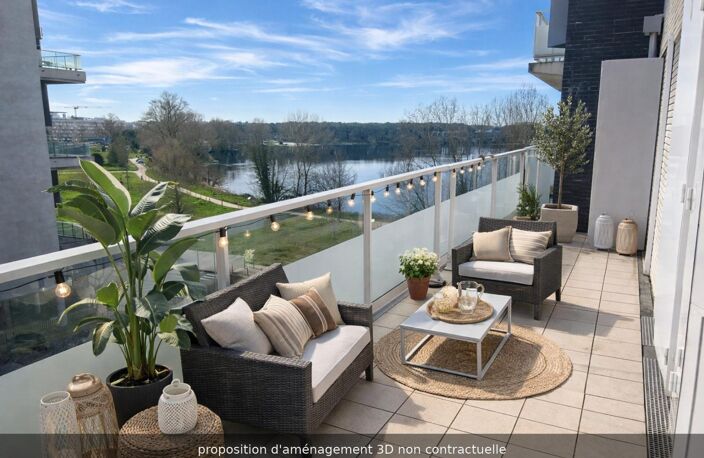 BORDEAUX LAC  T4 AVEC TERRASSE ET VUE SUR LE LAC — photo 3