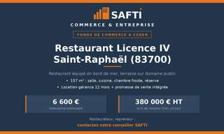 Commerce  157 m² à vendre à Saint-Raphaël (83700)