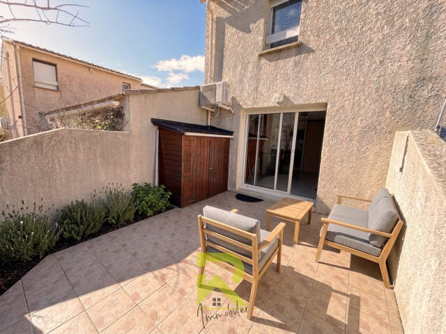 Grau d'Agde : Charmante maison traversante de type 3 avec te — photo du bien