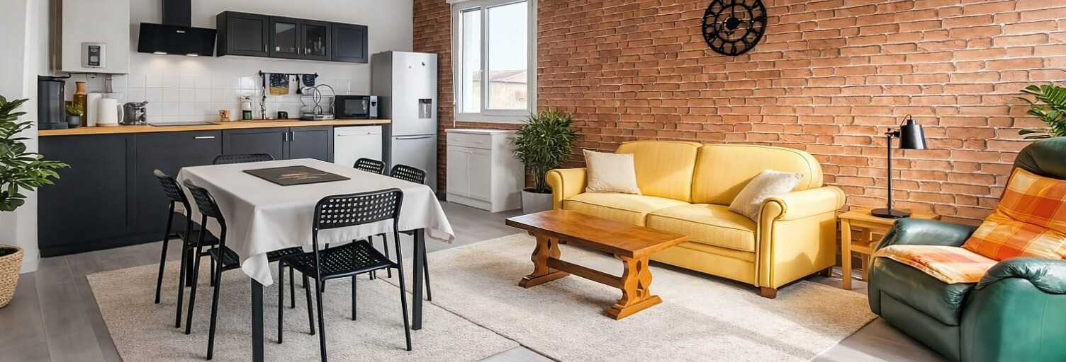 Appartement 2 Pièces 55 m² à vendre à Toulouse (31200)