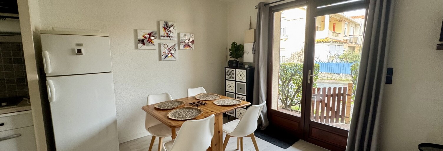 Appartement 2 Pièces 22 m² à vendre à Saint-Palais-sur-Mer (17420)