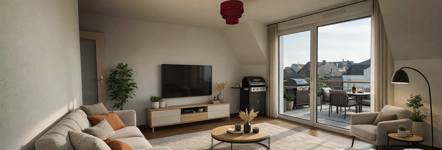 Appartement 3 Pièces 66 m² à vendre à Brumath (67170)