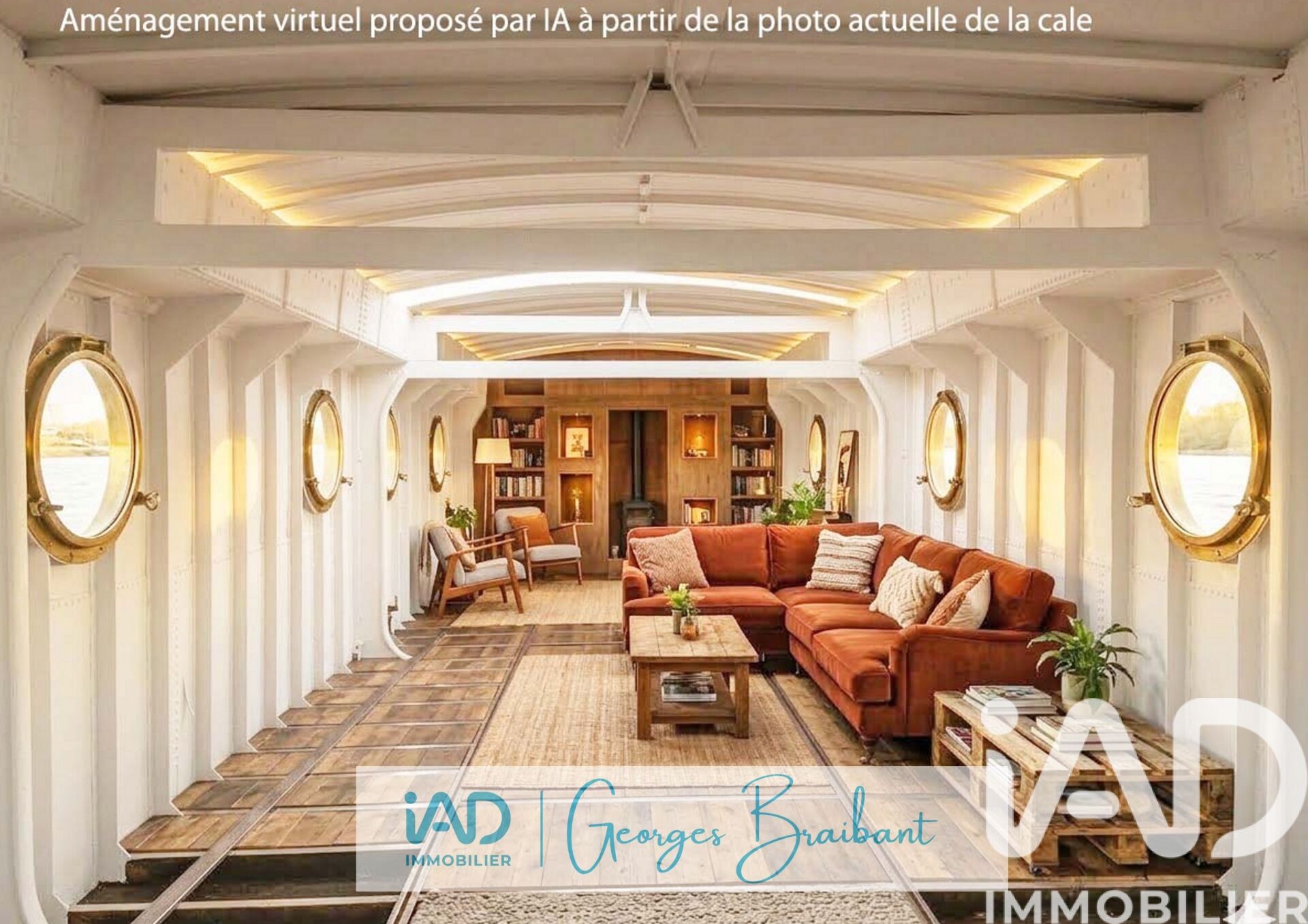 Villeneuve-la-Garenne - 175m² - 2p. - 1ch.
