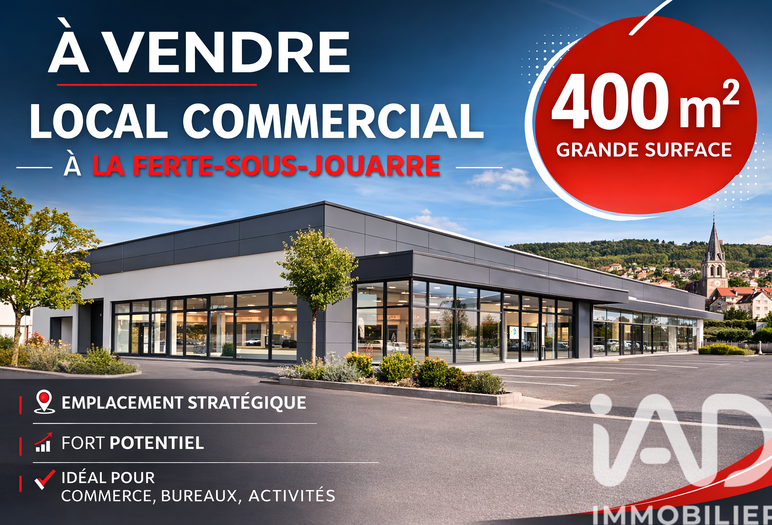 Vente Immeuble 400 m&sup2; — photo 1