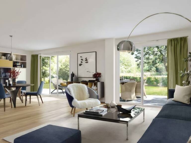Appartement T2 41,77 m² avec terrasses et jardin – La Frette-sur-Seine (95530) — photo 1