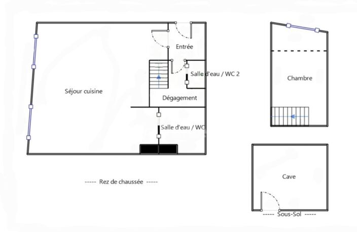 Montpellier Carnot – T2 duplex 50 m² – calme et cachet — photo 5