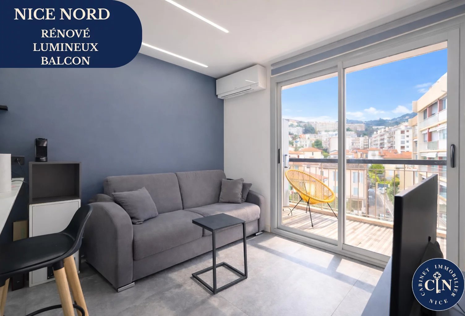 Studio rénové – Terrasse – Quartier Saint-Sylvestre — photo 1